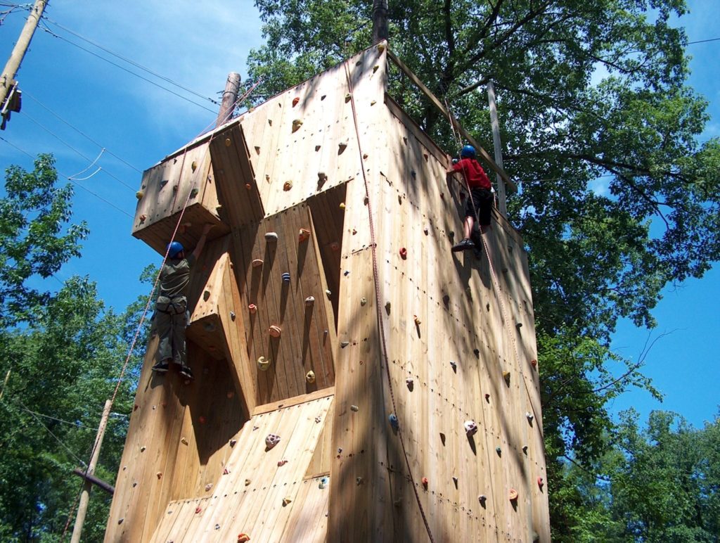 Climbing Tower Outdoor Activity