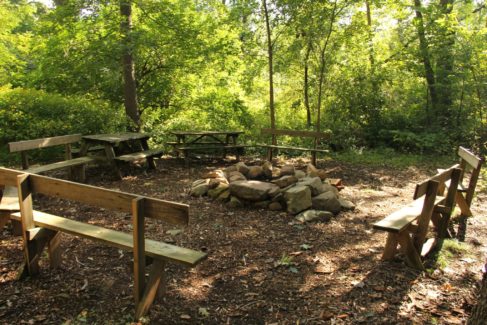 Outdoor Campfire at Lancaster, PA Retreat