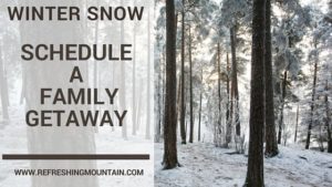 Winter Snow Schedule A Getaway
