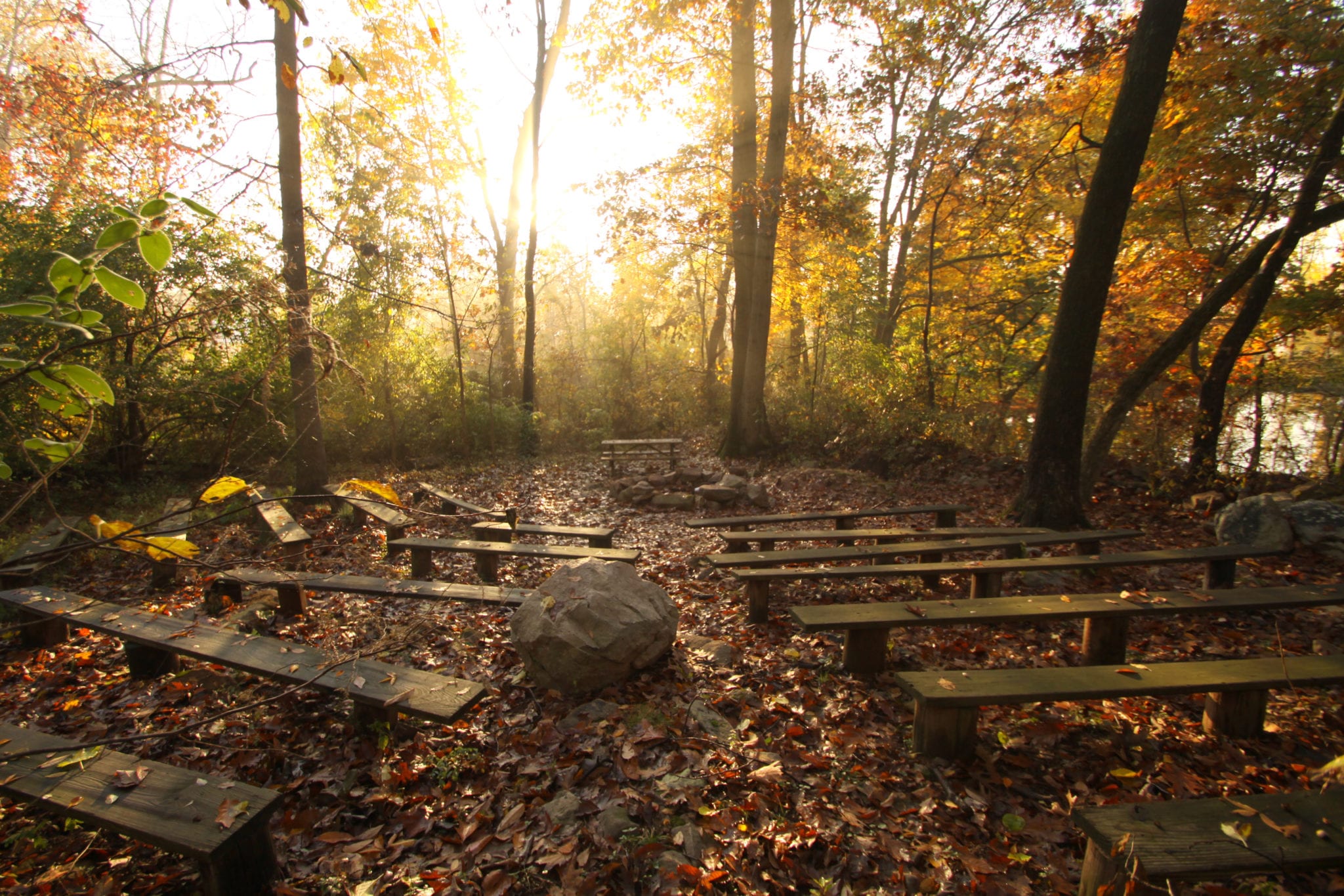 Campfire Summer Outdoor Space