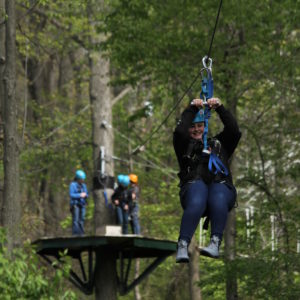 Zipline_Aerial Excursion_Spring_Woman_Youth