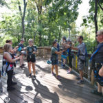 Flying V Zipline Family Retreat Summer Fun