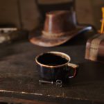 A cup hiding a key in a kid-friendly escape room at Refreshing Mountain Retreat and Outdoor Center.