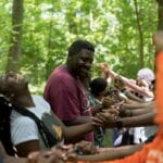Family and kid friendly Team-building Challenge at Refreshing Mountain Christian Retreat and Outdoor Center in Lancaster, PA.