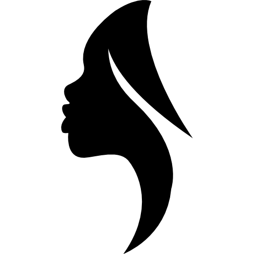 Side View Woman Silhouette Png