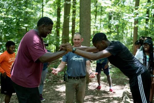 Mens-Retreat-Trust-And-Confidence-Building-Activities Mens Retreat Trust And Confidence Building Activities