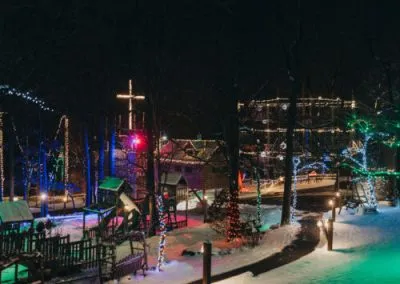 Christmas Lights Jan 2022 Path Playground Obstacles 500X400 1