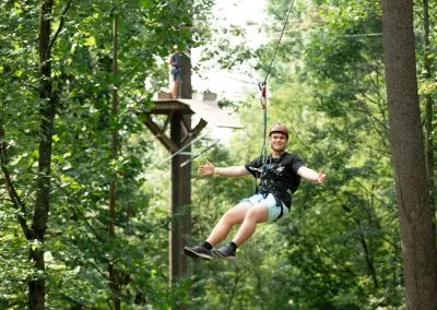 Flying V Zipline Men Summer Fun