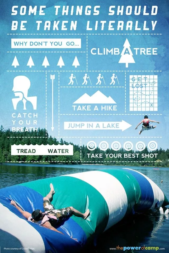 Some things should be taken literally…