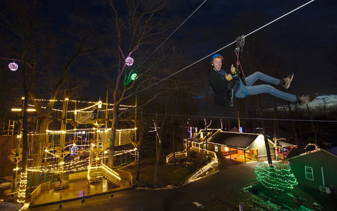 1 Zip Through Christmas Lights