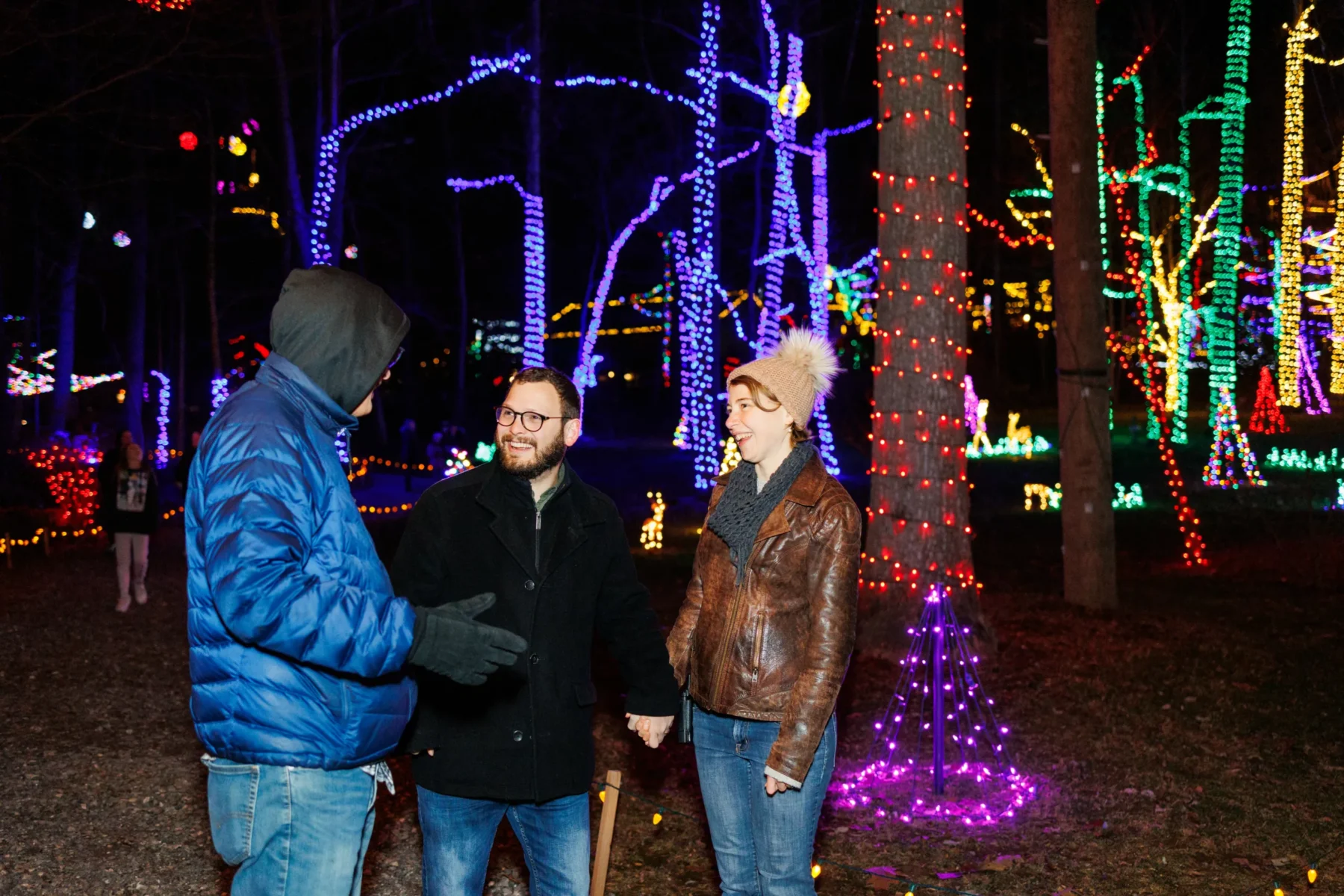 Light Meadow Christmas Happy Family Scaled