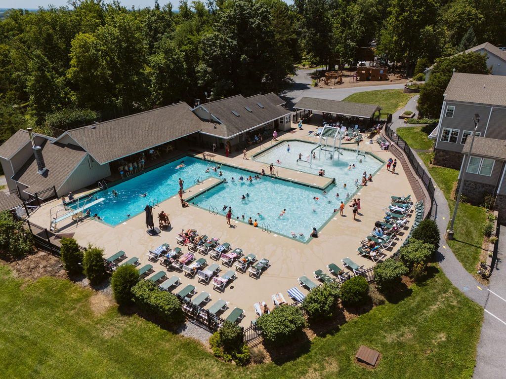 Overview Community Pool Cafe Summer Community Pool Summer Overview Retreat
