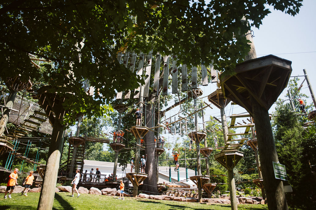 Elevated Obstacle Course Summer Elevated Obstacle Course Summer